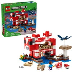 Constructor LEGO Minecraft The Mooshroom House 21270